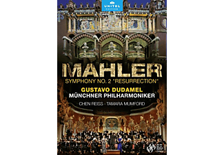 Gustavo/münchner Philharmoniker Dudamel - MAHLER:SYMPHONY NO.2 BARCELONA 2019  - (DVD)