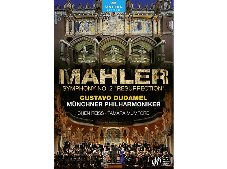 Gustavo/münchner Philharmoniker Dudamel - Mahler: Sinfonie 2  - (DVD)