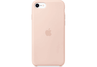 APPLE iPhone SE szilikon tok, rózsaszín (Pink Sand)