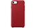 APPLE iPhone SE bőr tok, piros
