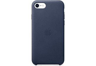 APPLE iPhone SE bőr tok, kék (Midnight Blue)