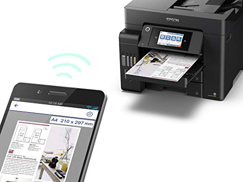 Impresora multifunción - Epson EcoTank ET-5800 Multifunción WIFI, 4800 x 2400 DPI 32 ppm A4, Negro