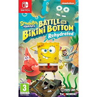 Nintendo Switch Bob Esponja Battle for Bikini Bottom Rehydrated