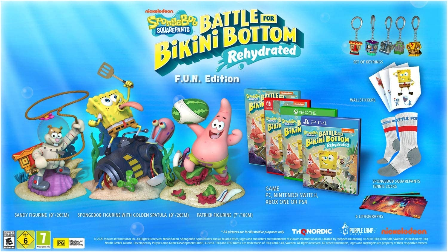 Nintendo Switch Bob Esponja Battle for Bikini Bottom Rehydrated (Ed. F.U.N)