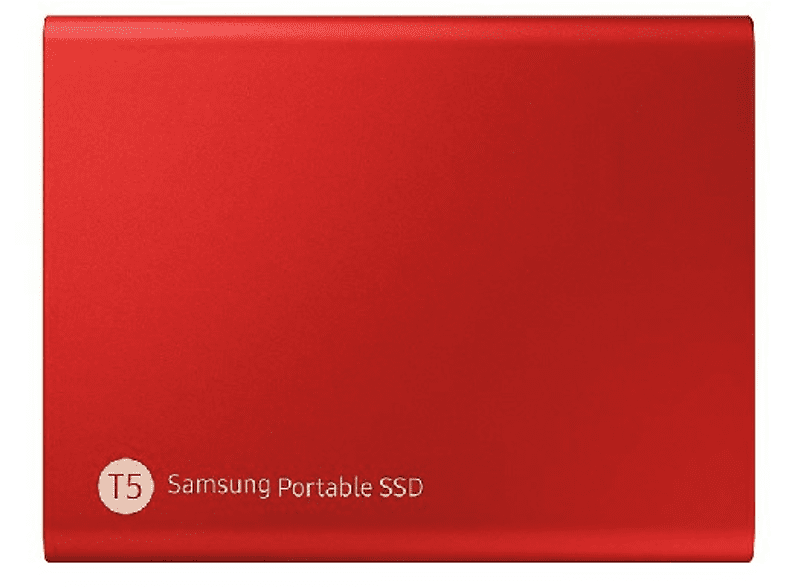 Disco duro SSD - Samsung MU-PA500R 500 GB + Gafas de sol, USB Tipo C, 3.1 (3.1 Gen 2), Rojo
