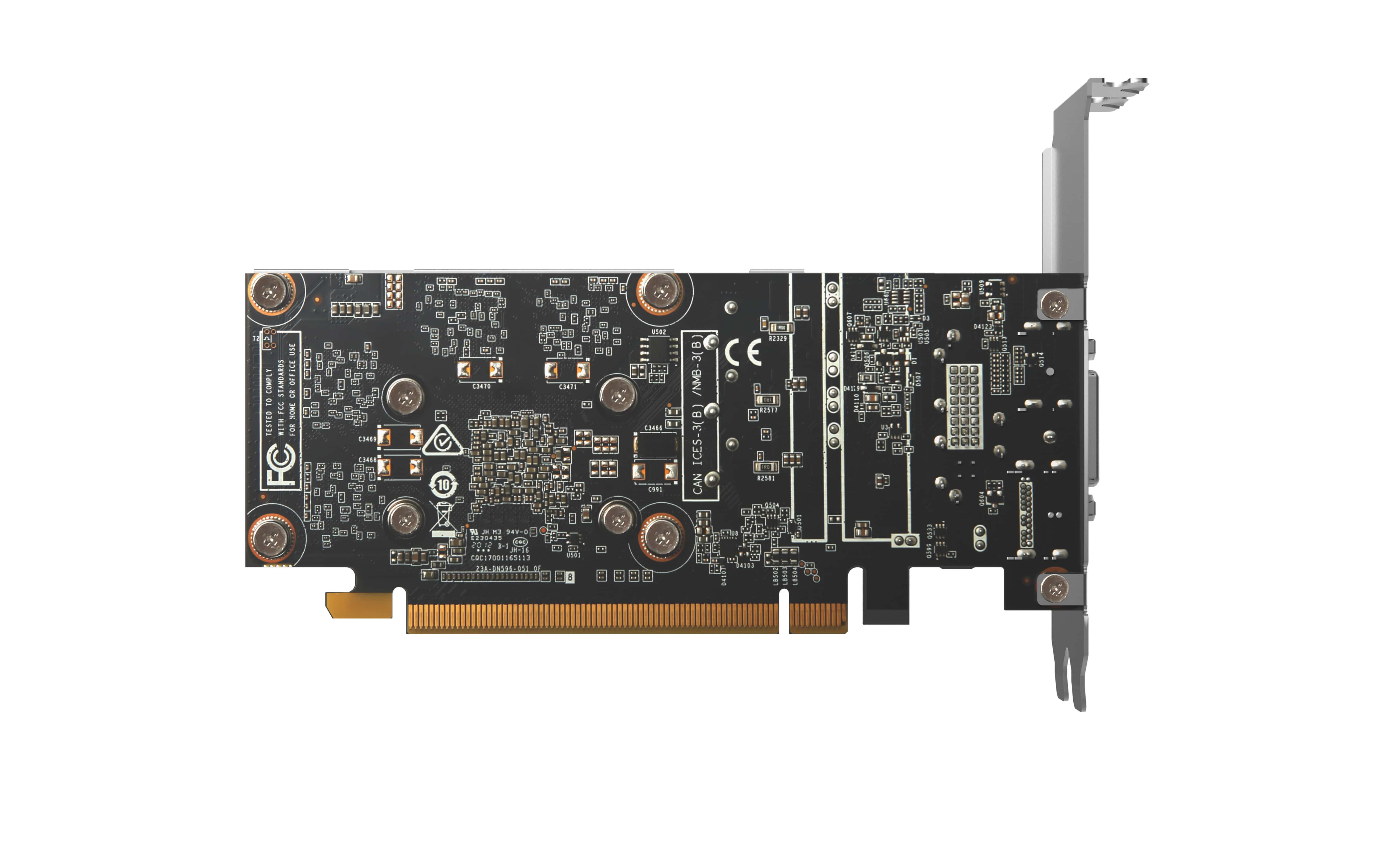 ZOTAC GAMING GEFORCE® GTX 1650 Low Profile GDDR6 (NVIDIA, Grafikkarte)