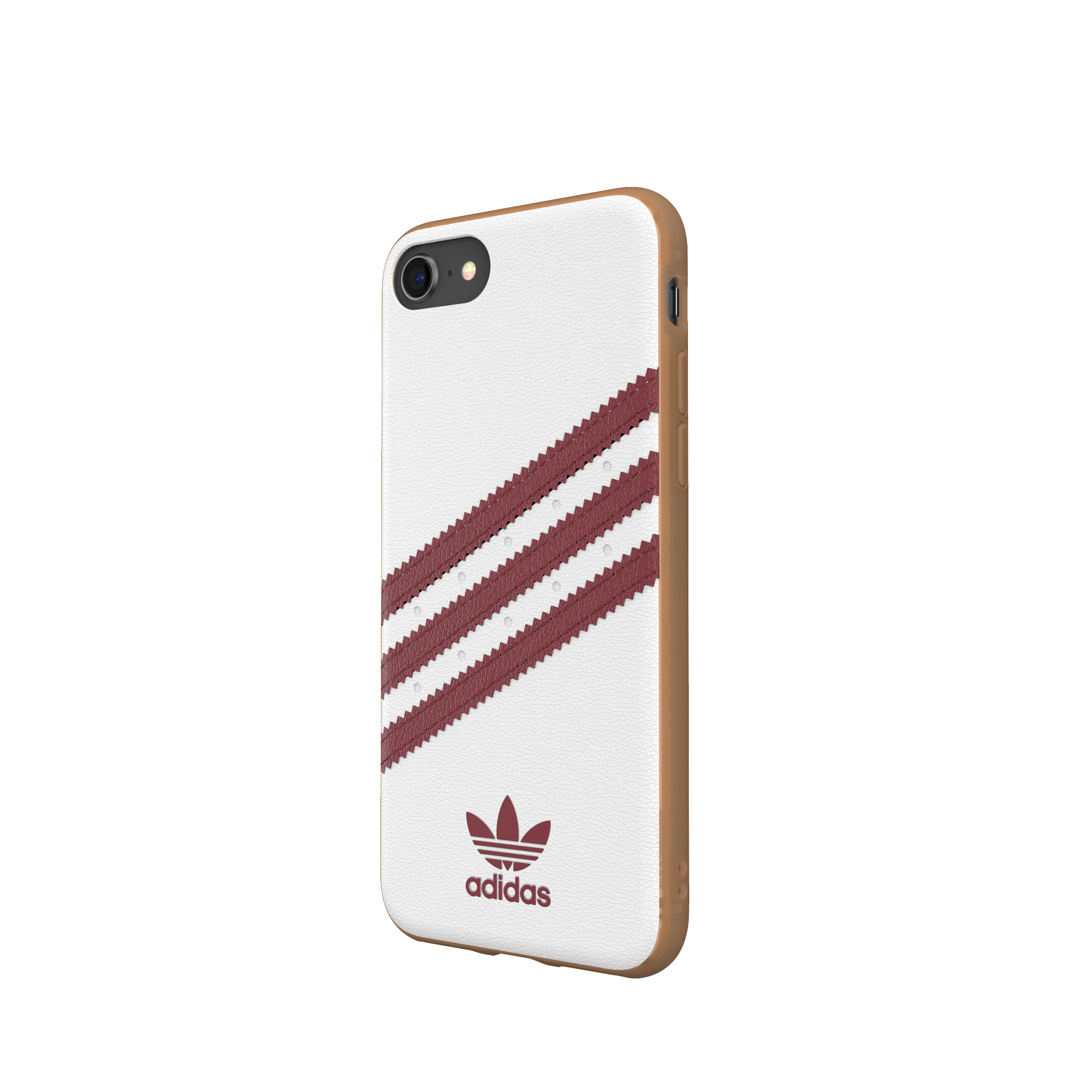 ADIDAS ORIGINALS OR Moulded Case, Backcover, Apple, iPhone SE (2020), iPhone 6, iPhone 7, iPhone 8, Weiß/Rot