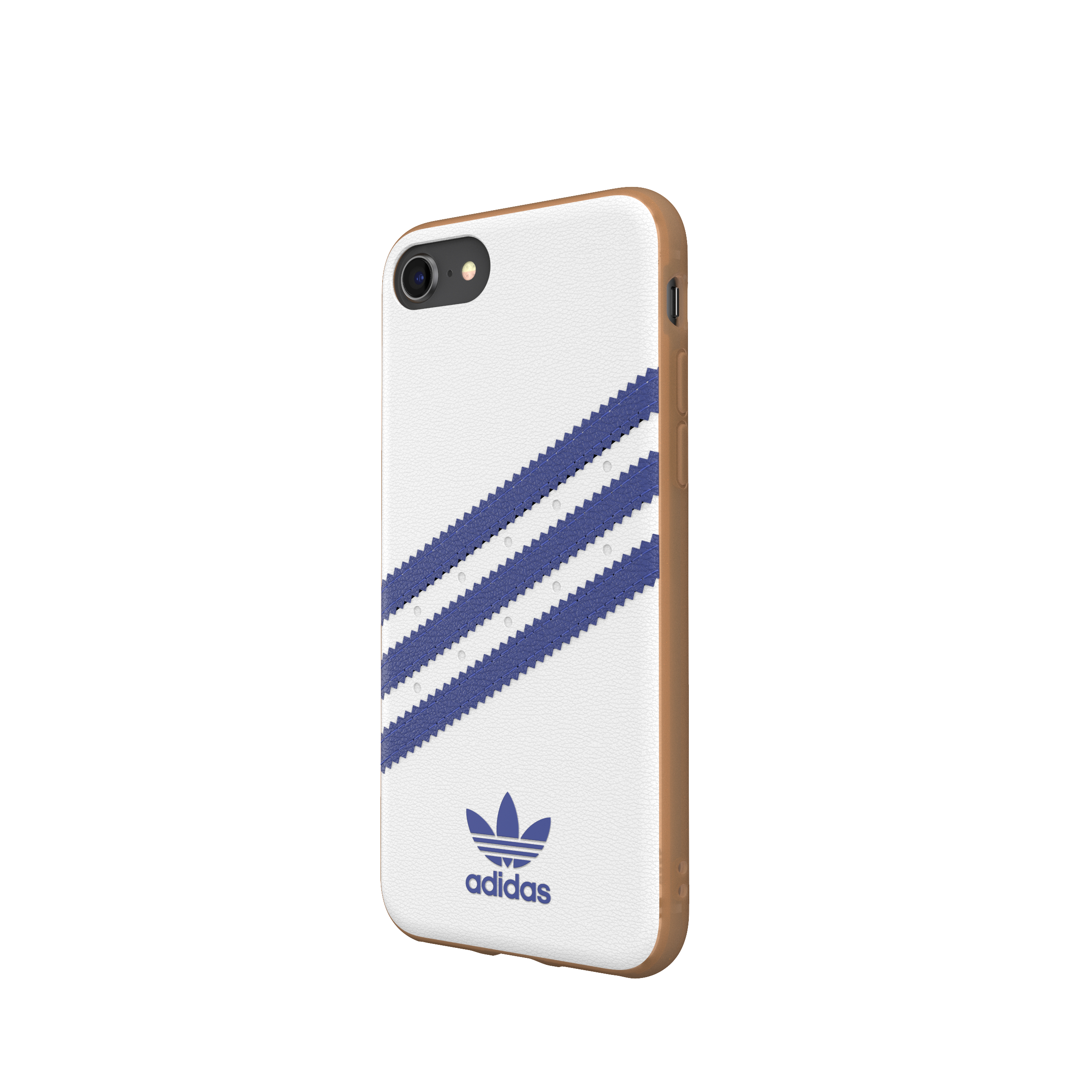 ADIDAS ORIGINALS OR Moulded Case, Backcover, Apple, iPhone SE (2020), iPhone 6, iPhone 7, iPhone 8, Weiß/Blau