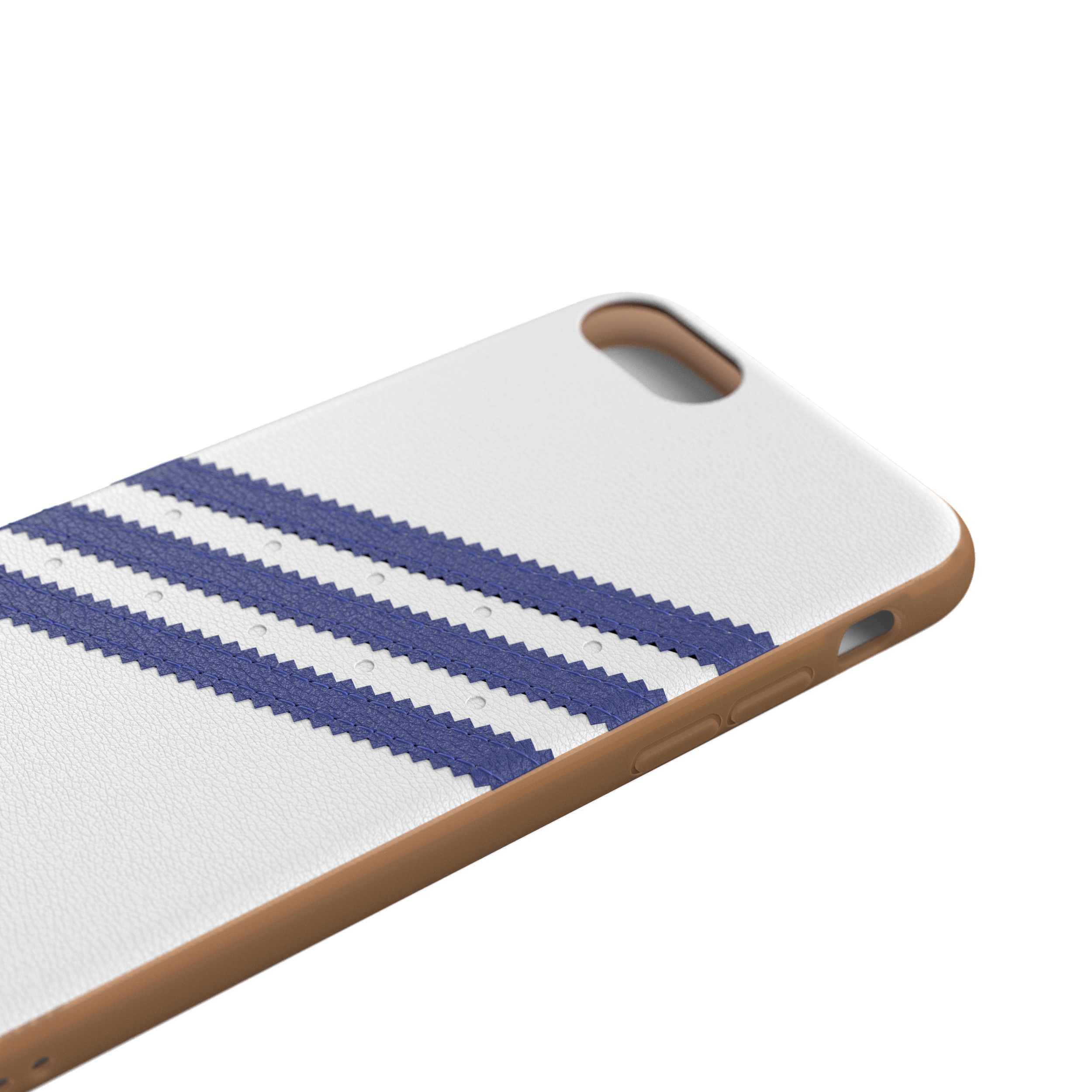 iPhone iPhone ADIDAS 8, Apple, ORIGINALS (2020), 6, Weiß/Blau Case, iPhone OR Backcover, iPhone Moulded 7, SE