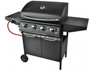 Gasgrill mit 4 Brenner, Schwarz Dakota