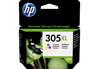 HP 305XL High Yield Tri-color Original Ink Cartridge (3YM63AE) Tintenpatrone Cyan, Magenta, Gelb
