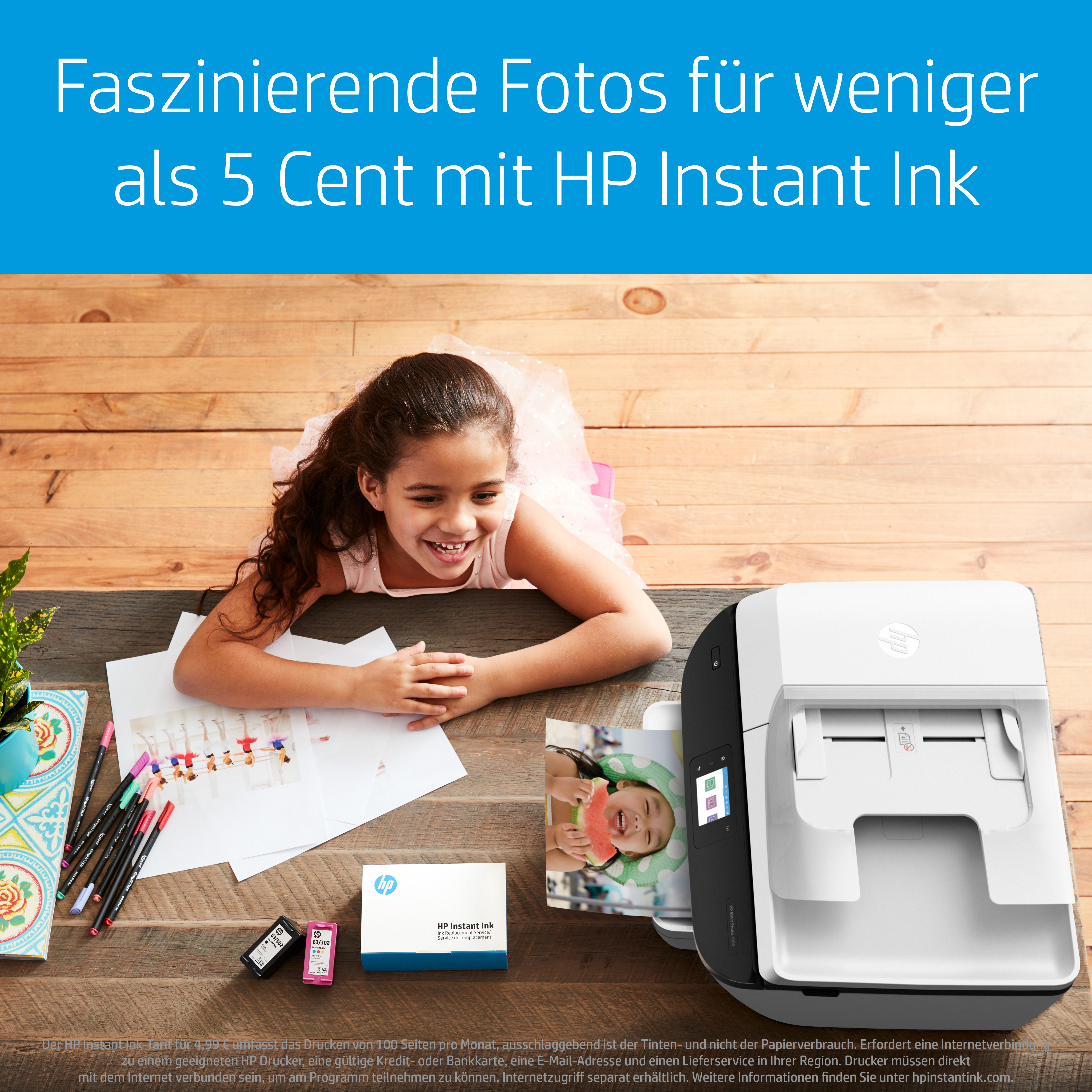 HP ENVY Photo 7830 (Instant Ink) 4-in-1 Multifunktionsdrucker
