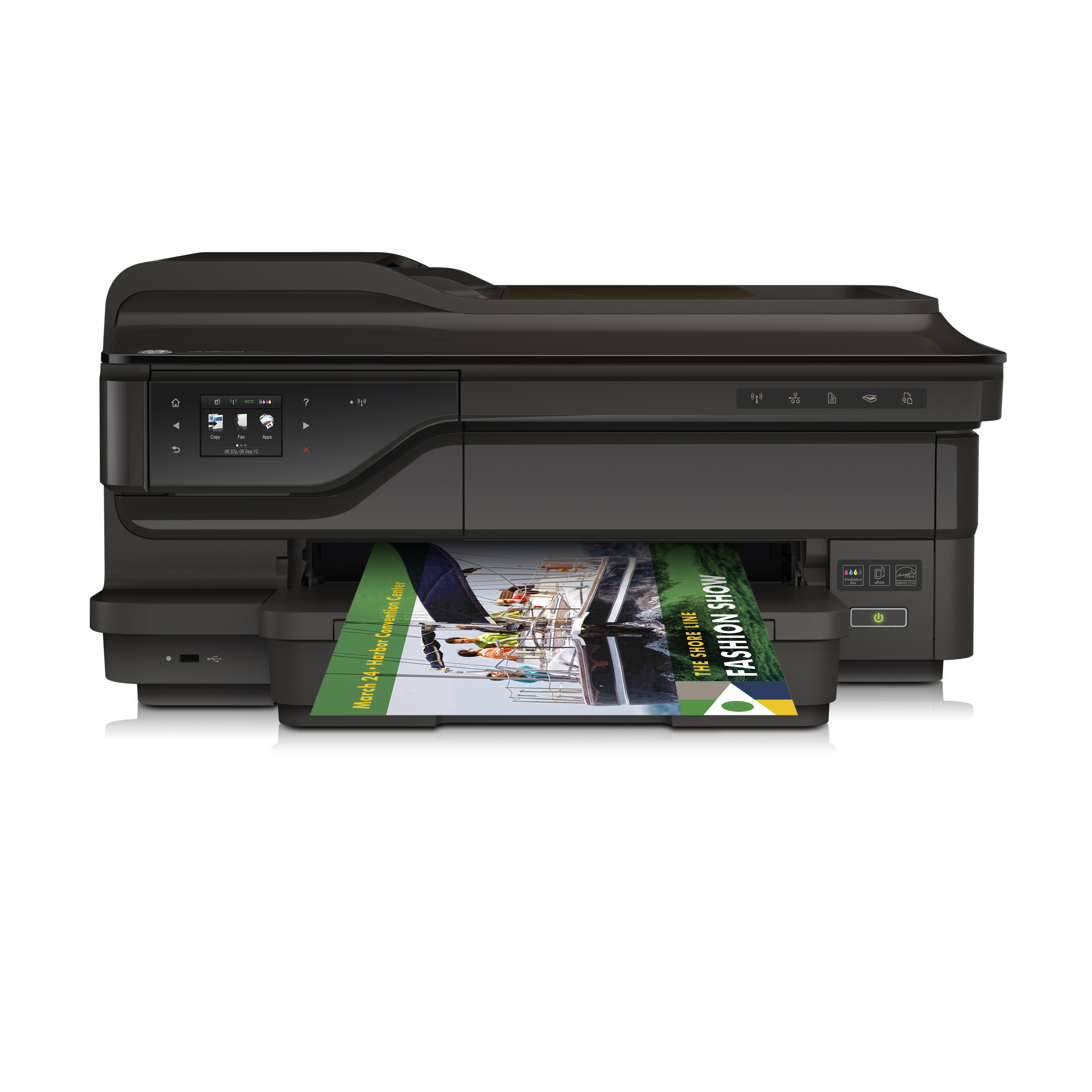 HP OfficeJet 7612 4-in-1 Tinten-Multifunktionsdrucker