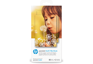 HP Sprocket Studio cartridges + fotopapier