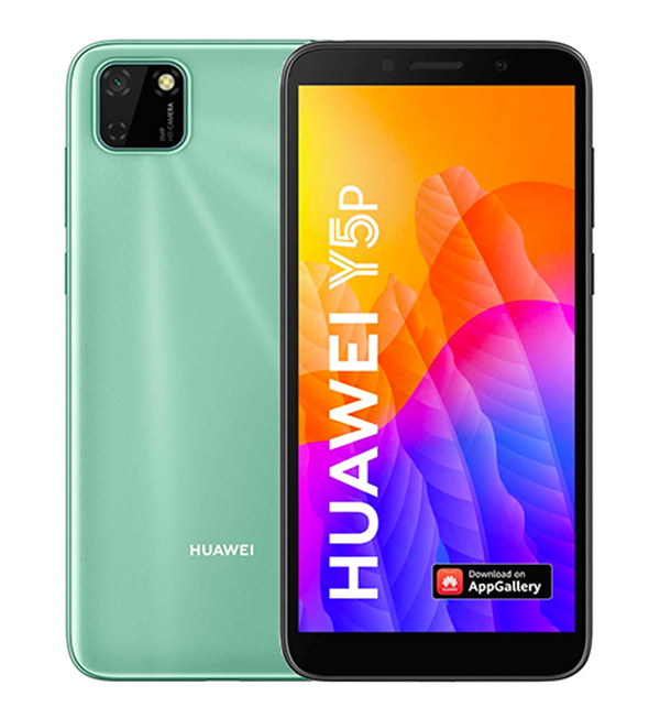 Móvil - Huawei Y5p, Verde, 32 GB, 2 GB RAM, 5.45" HD+, Mediatek MT6762R, 3020 mAh, Android