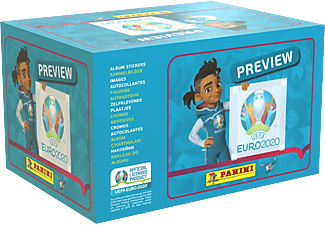 PANINI UEFA EURO 2020 Stickerbox - Preview Collection - Figurine autoadesive (Multicolore)