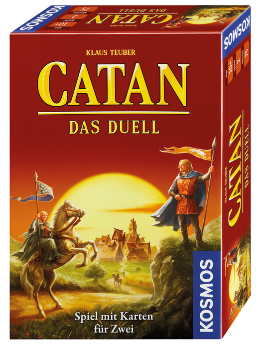 KOSMOS Catan - Das Duell (Spiel mit Karten für Zwei) Familienspiel