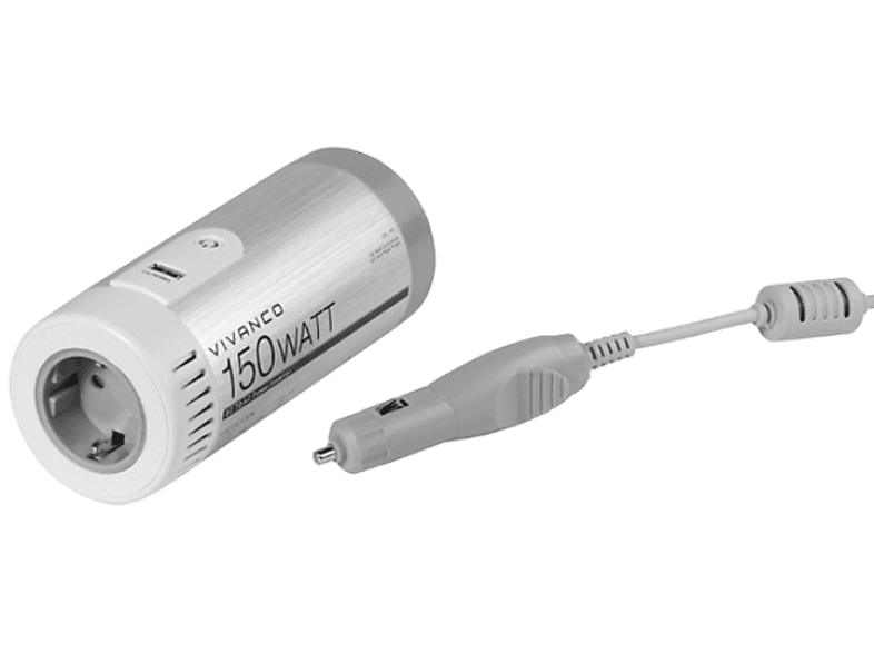 Vivanco CPC 161 Spannungswandler mit USB 12V/230V 150W - Enzinger