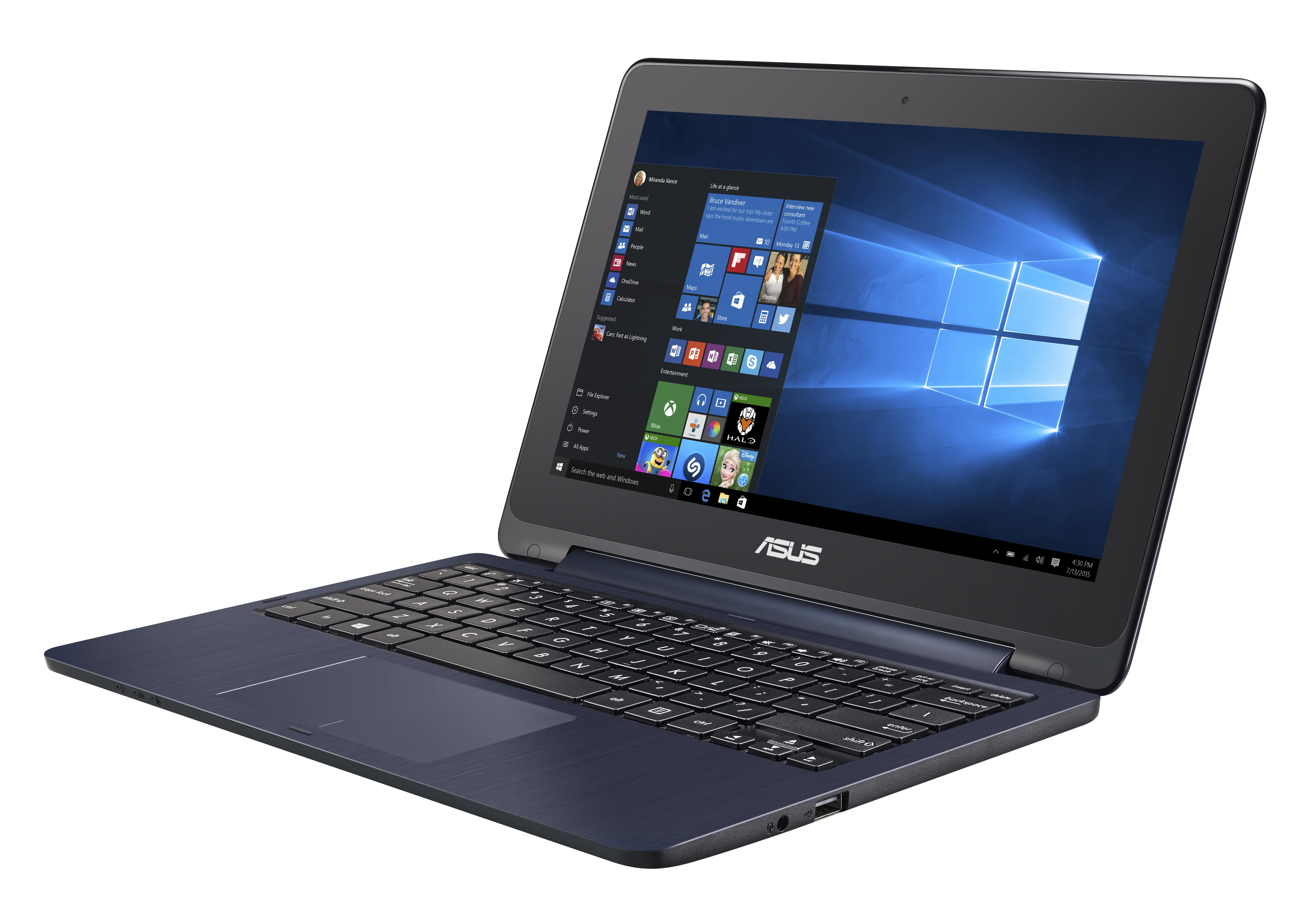 ASUS TP200SA-FV0110T 11.6" Dokunmatik Ekran Intel Celeron N3050 1.6 GHz 4GB 32GB Windows 10 Laptop