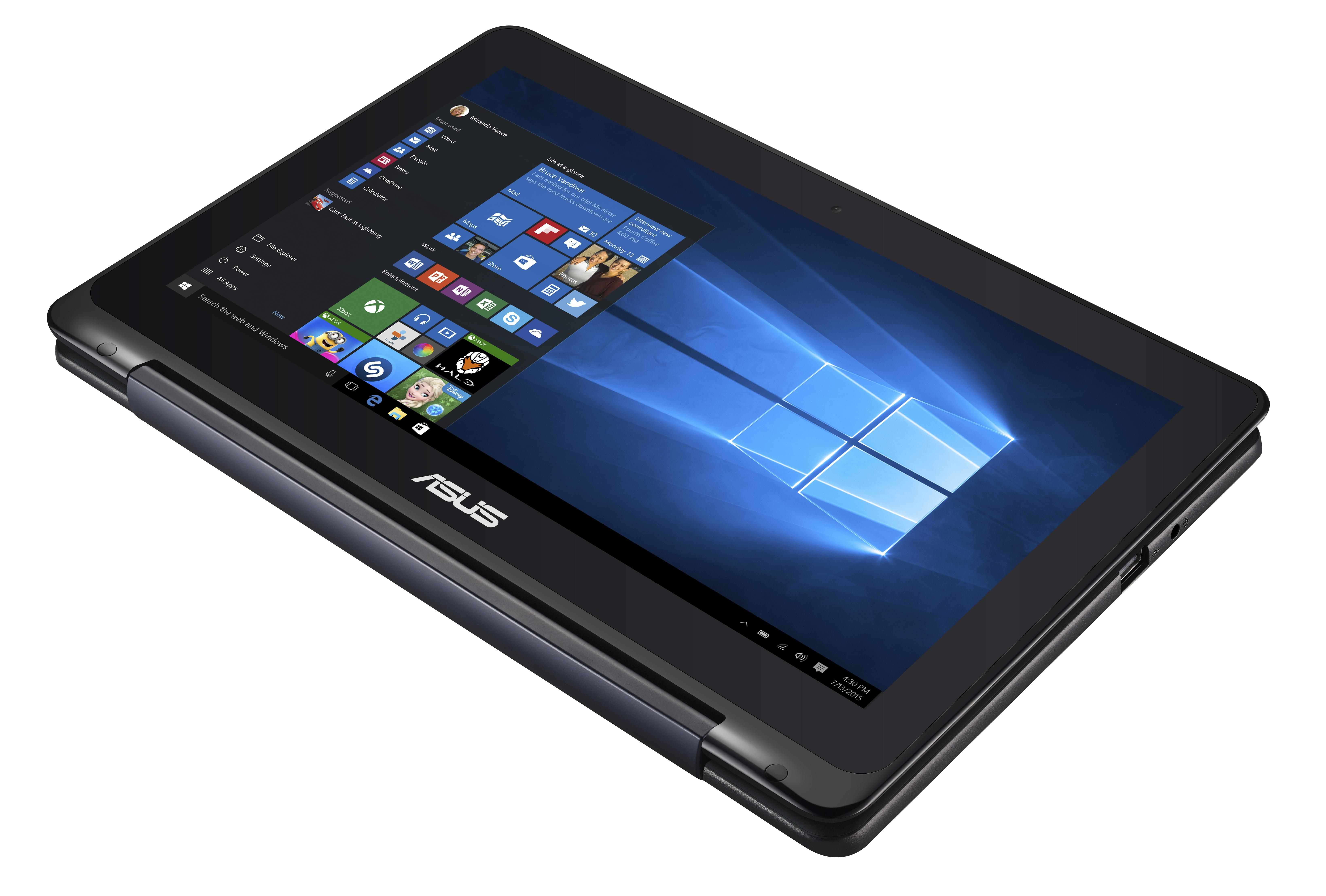 ASUS TP200SA-FV0110T 11.6" Dokunmatik Ekran Intel Celeron N3050 1.6 GHz 4GB 32GB Windows 10 Laptop