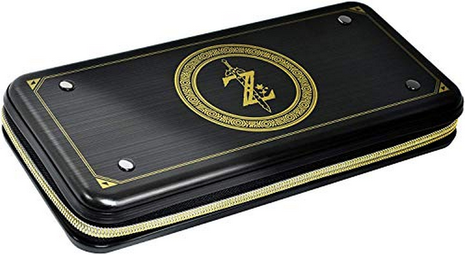 Funda - Hori Zelda, Para Nintendo Switch Lite, Aluminio, Rígida, Negro