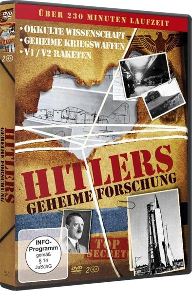 geheime Hitlers Forschung DVD