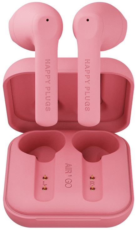 HAPPY PLUGS Écouteurs sans fil Air 1 Go Peach (7350090769718) In-ear Oreillettes sans fil Rose