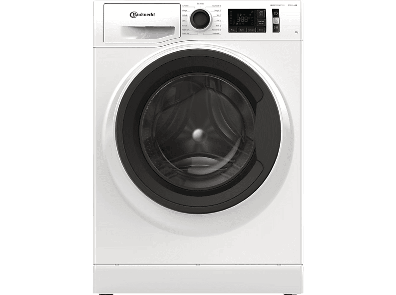 BAUKNECHT WM ELITE 811 Waschmaschine (8 C) 1351 kg, U/Min., C