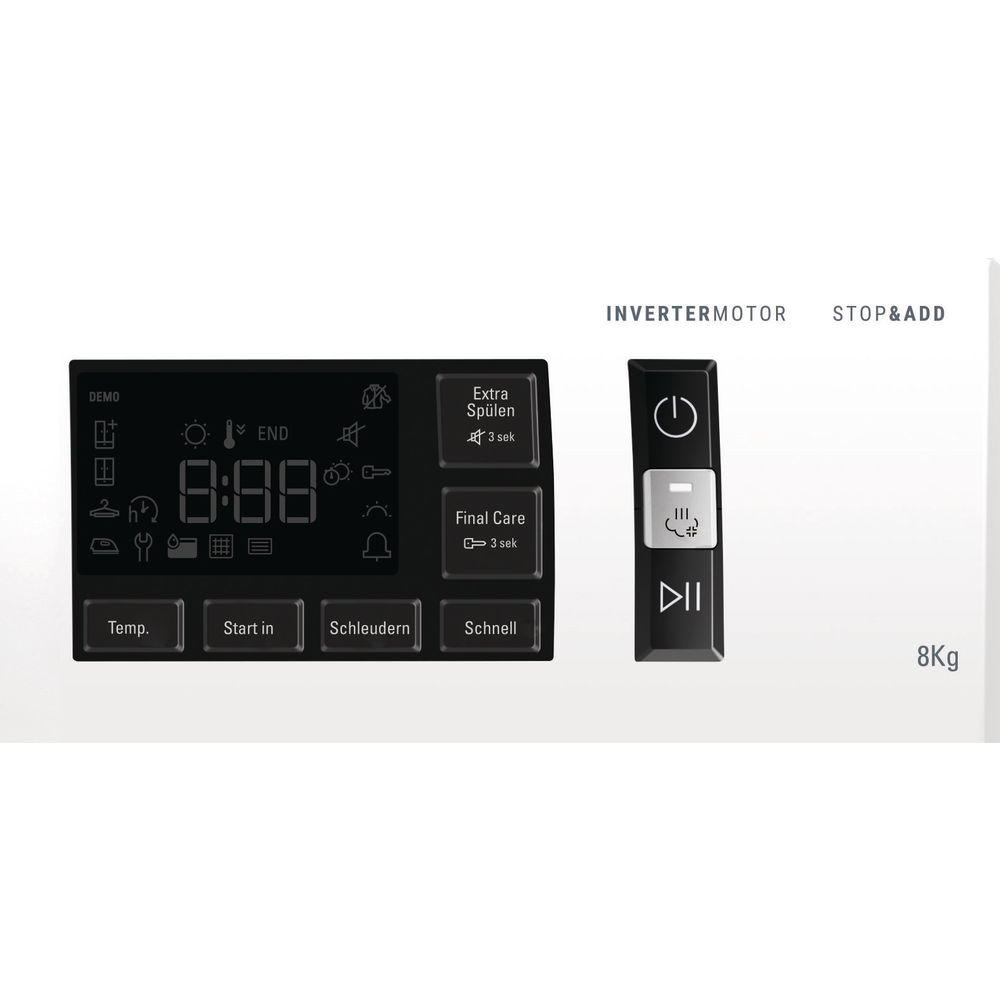 BAUKNECHT WM ELITE 811 C Waschmaschine (8 kg, 1351 U/Min., C)