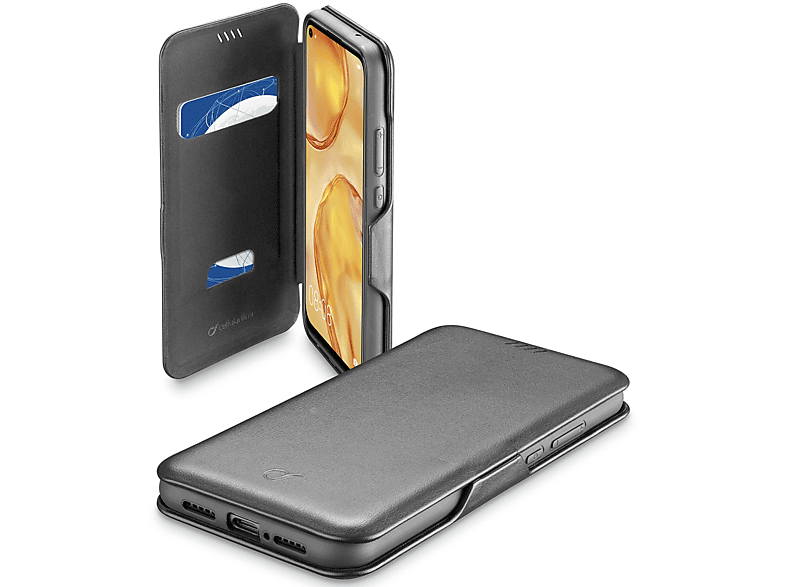 Cellular-line Huawei P40 Lite Book Clutch Zwart