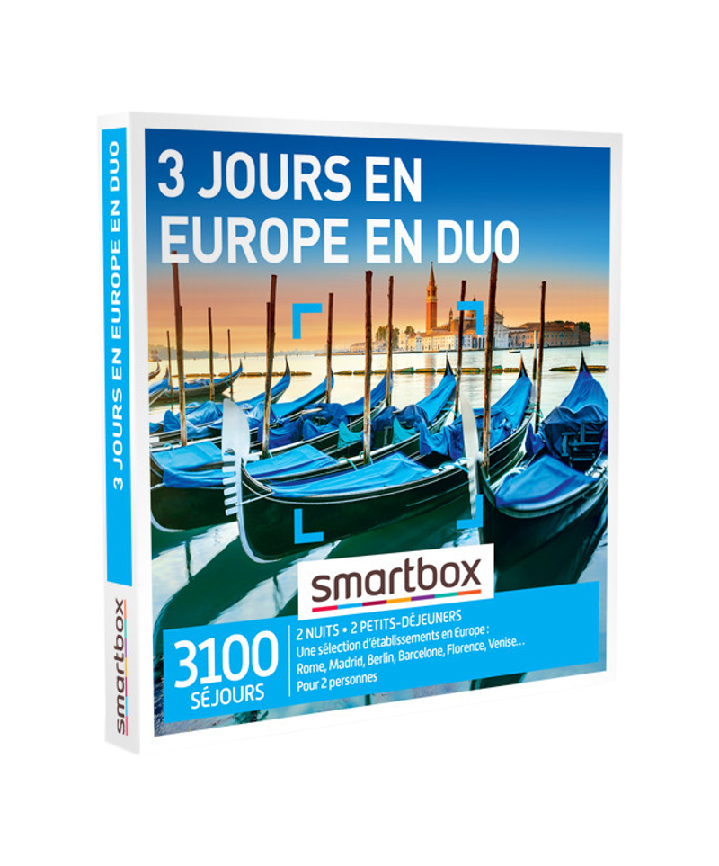 SMARTBOX SMARTBOX Tage in Europa come coppia Cofanetto regalo