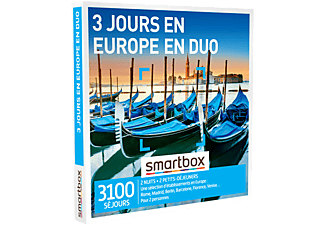SMARTBOX SMARTBOX 3 Tage in Europa als Duo - Geschenkbox