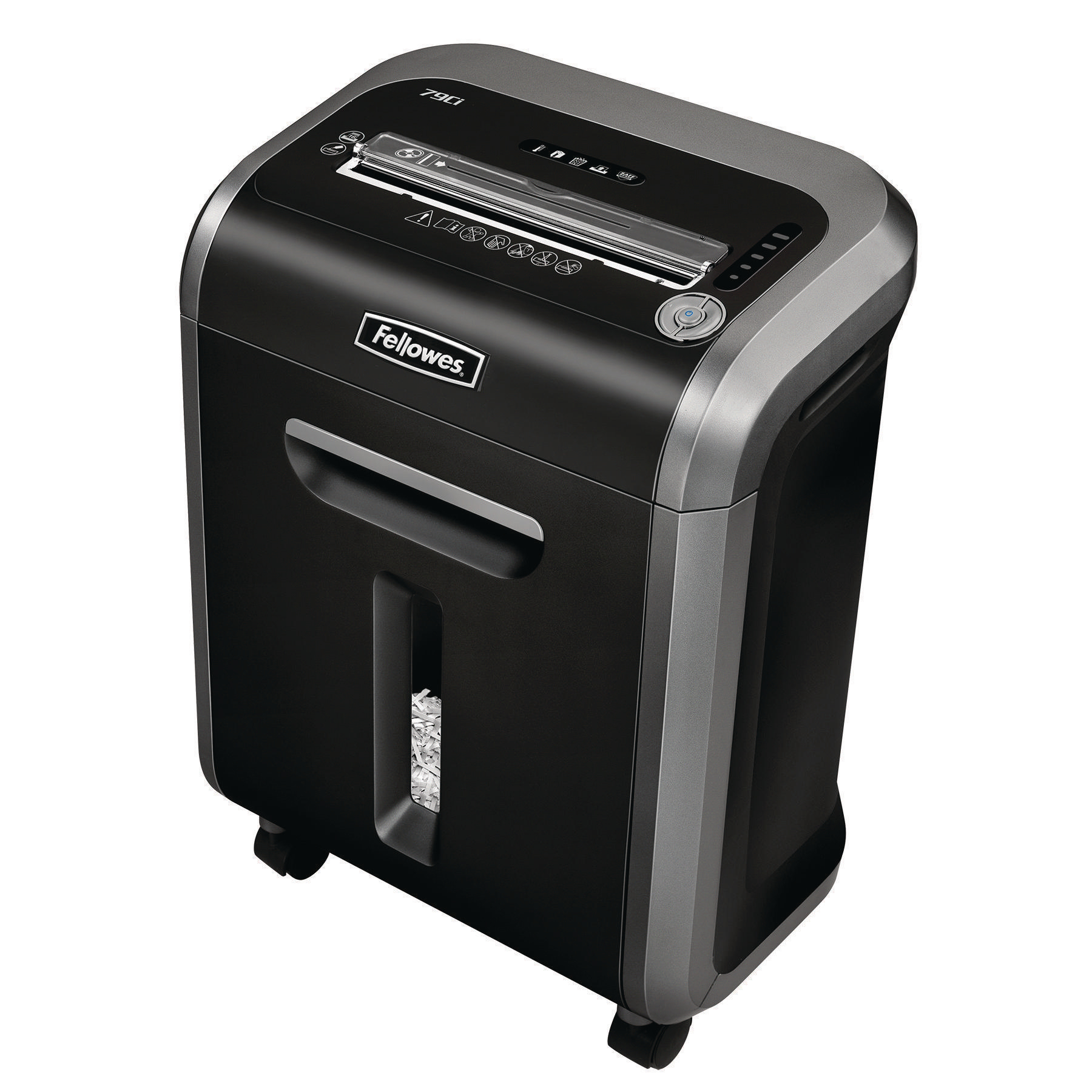 FELLOWES Powershred® 79Ci Partikelschnitt Aktenvernichter, Schwarz