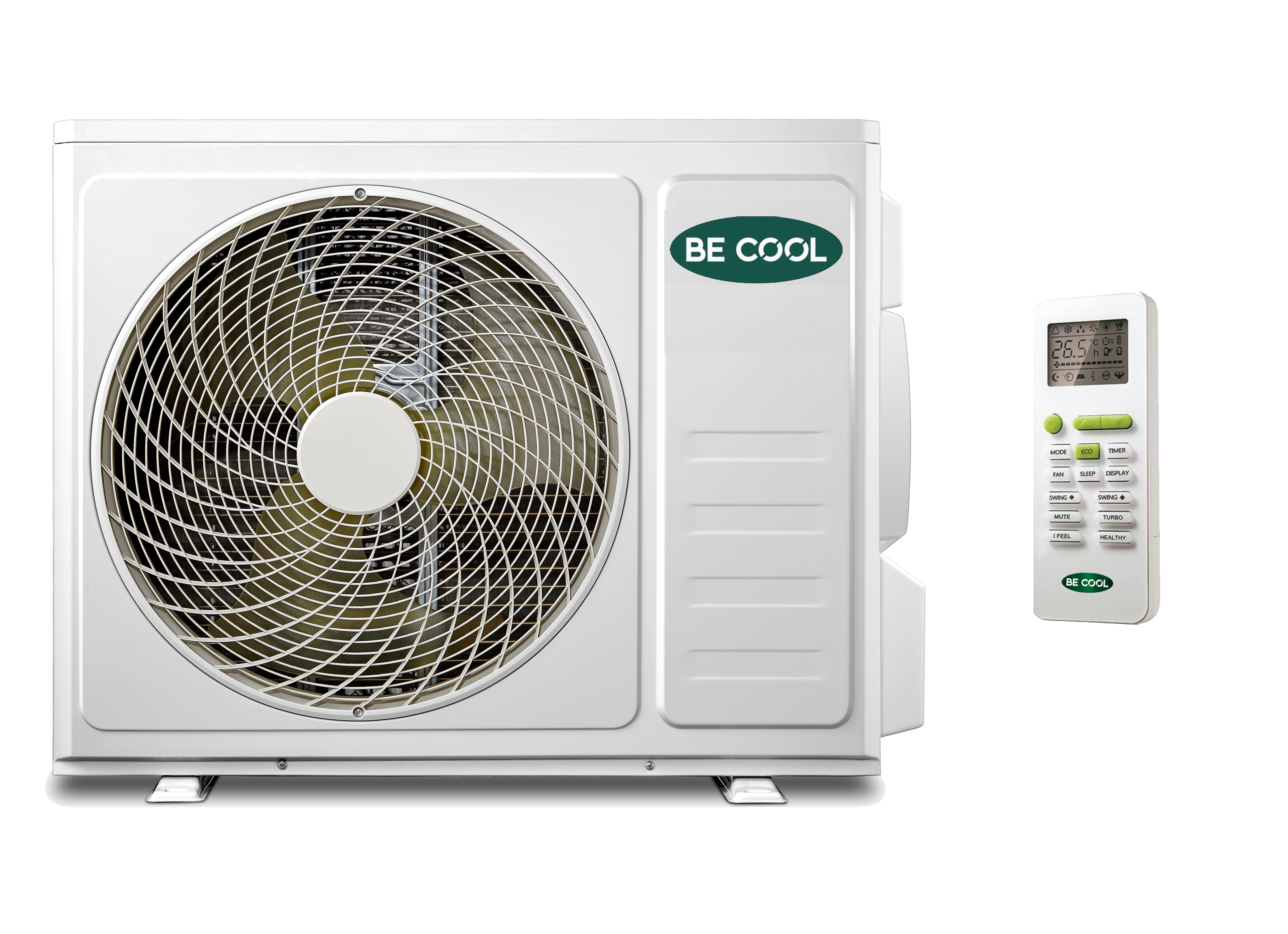 BECOOL BC12SK2001 Klimagerät Weiß Energieeffizienzklasse: A++, Max. Raumgröße: 105 m³