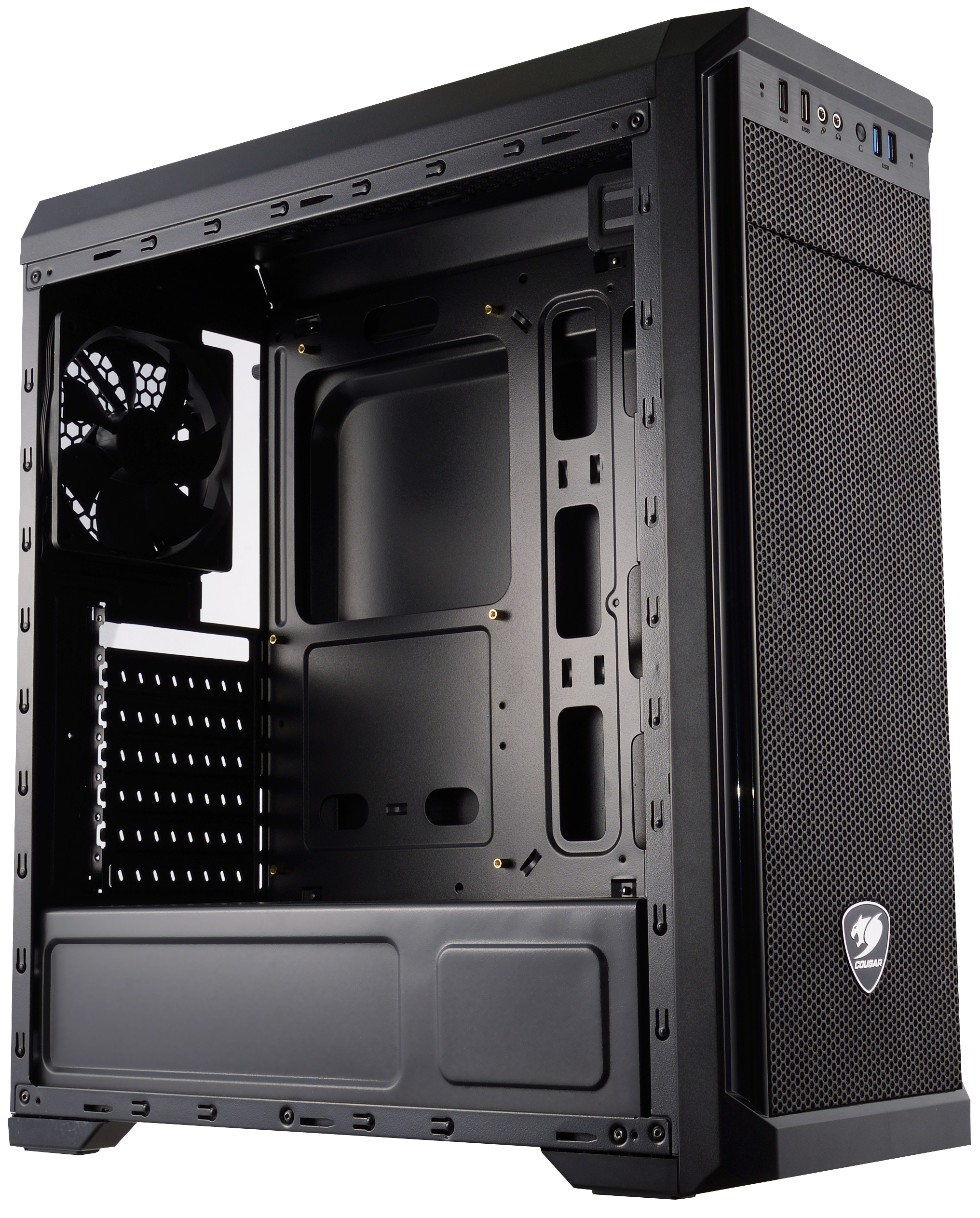 COUGAR 385NC10.0002 MX330 PC-Gehäuse, Schwarz