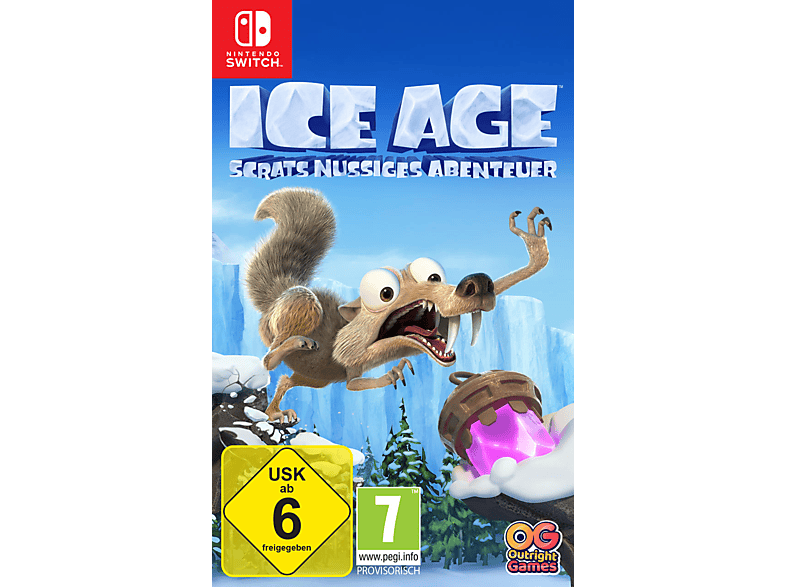 Ice Age Scrats - Nintendo Switch [Game card]; Videogame