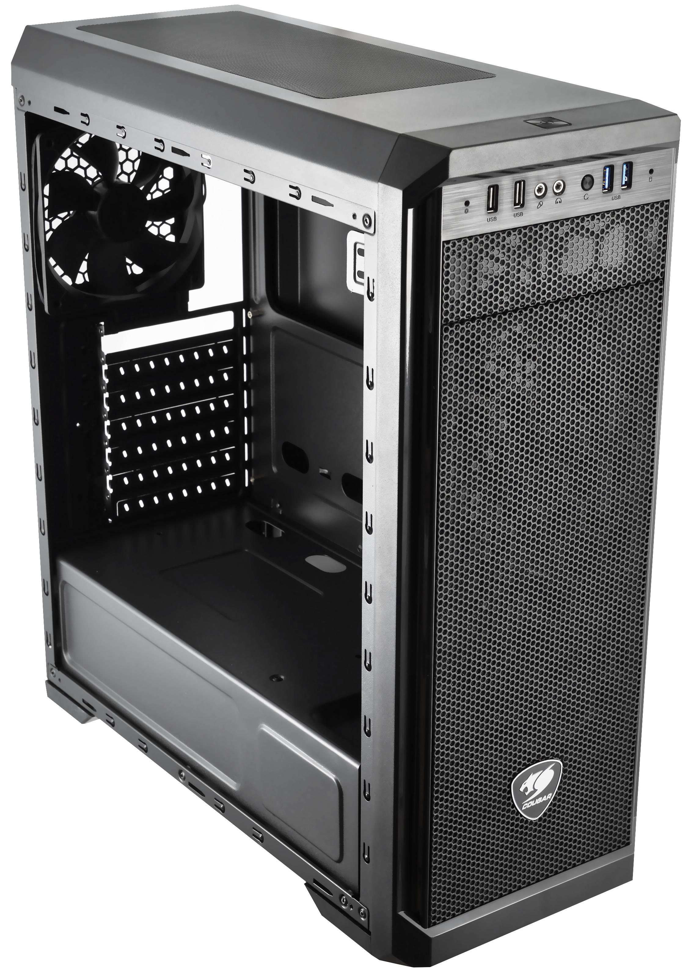 COUGAR 385NC10.0002 MX330 PC-Gehäuse, Schwarz