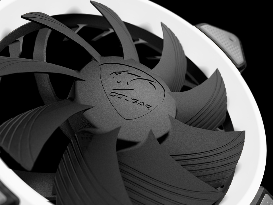 COUGAR 3MFW120X.0001 VORTEX Lüfter, Weiß