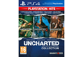 PlayStation Hits: Uncharted - The Nathan Drake Collection - PlayStation 4 - Allemand, Français, Italien