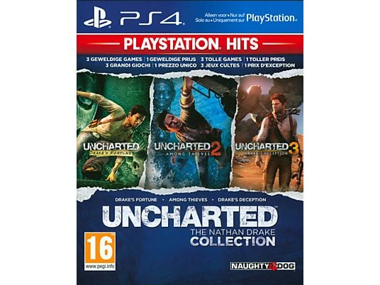 PlayStation Hits: Uncharted - The Nathan Drake Collection - PlayStation 4 - Tedesco, Francese, Italiano