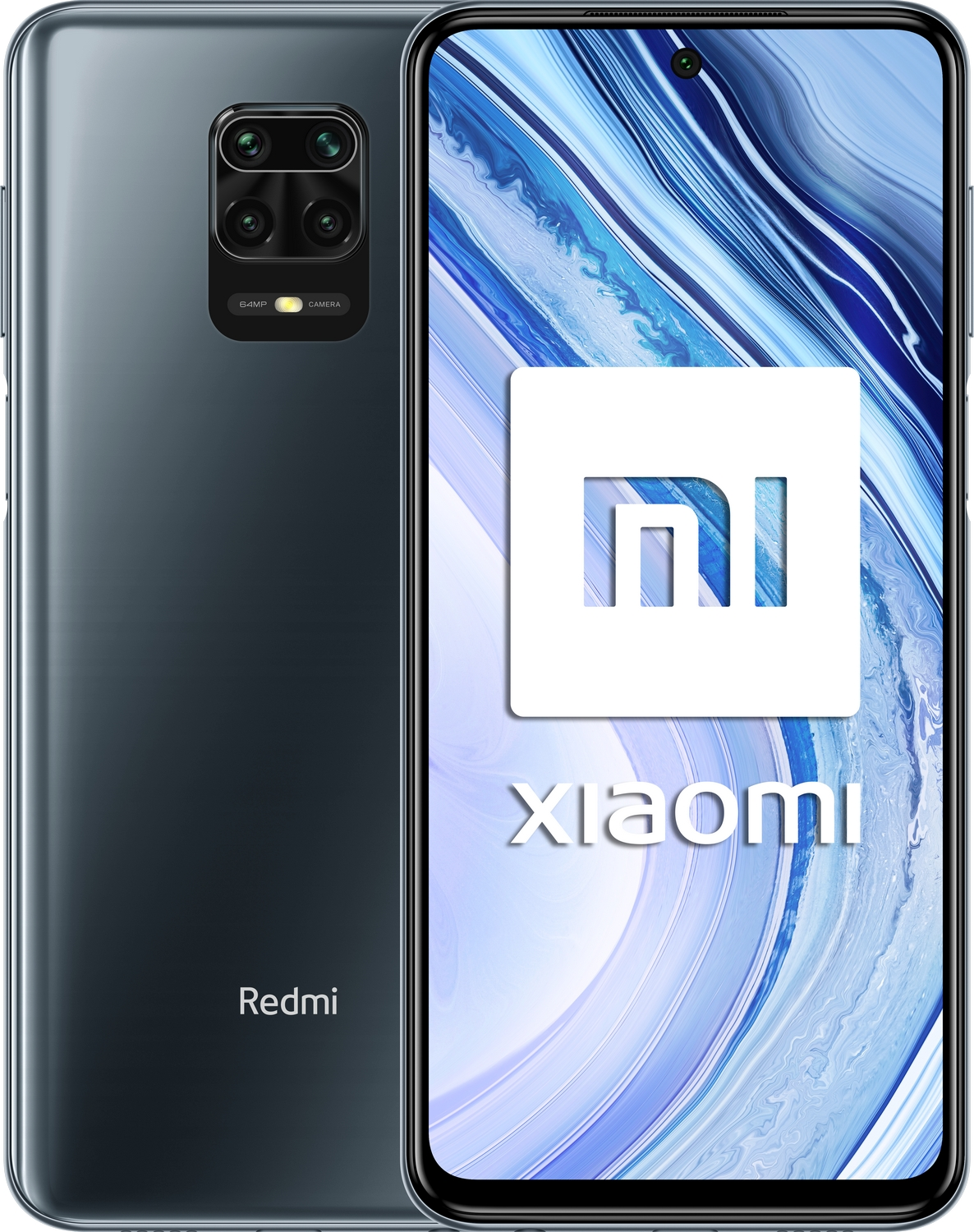 Móvil - Xiaomi Redmi Note 9 Pro, Gris, 128GB, 6GB, 6.67" FHD+, Qualcomm® Snapdragon™ + Mi Bluetooth Speaker 2