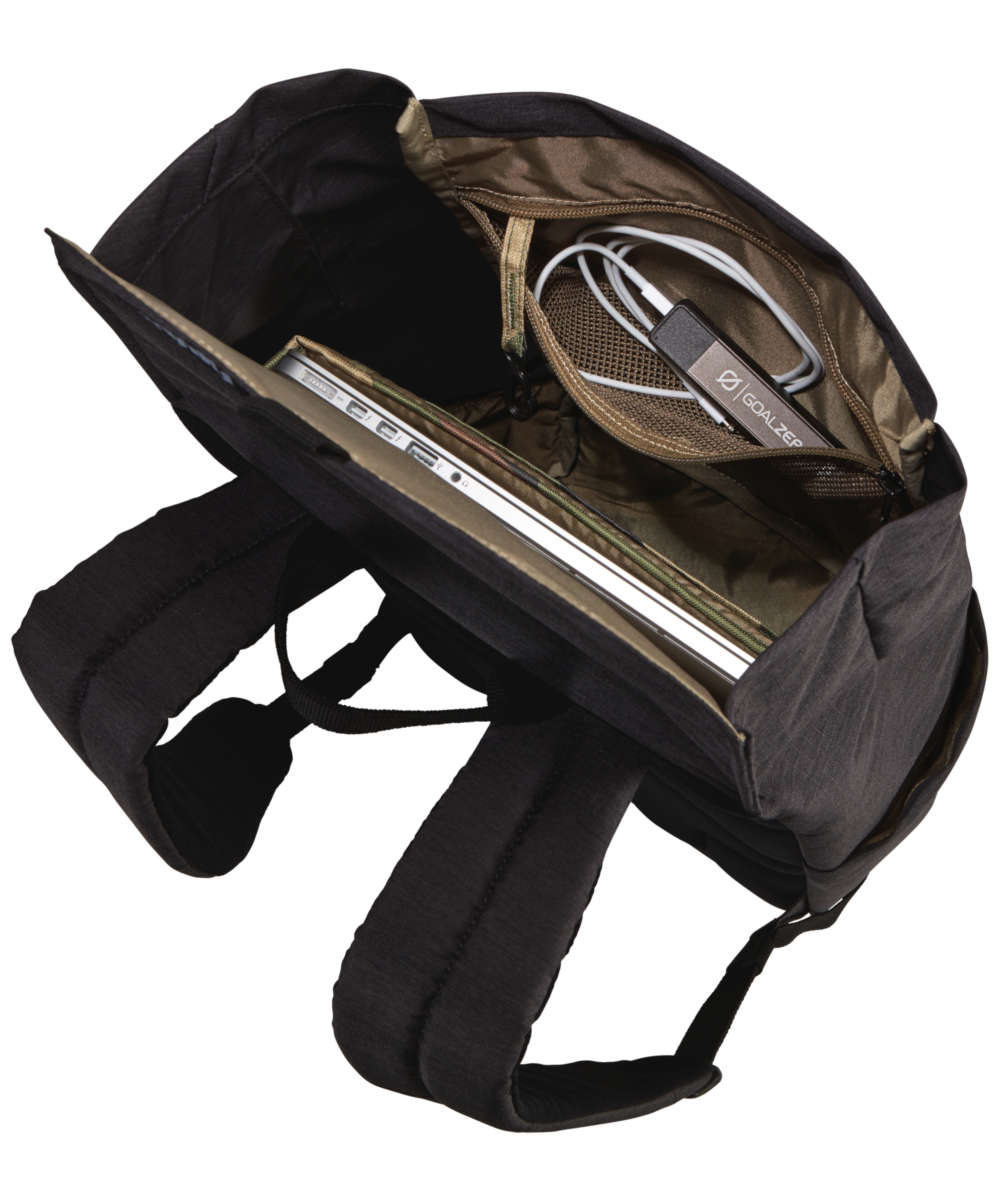 Mochila para portátil - Thule Lithos 16L, 15", Poliéster, Marrón