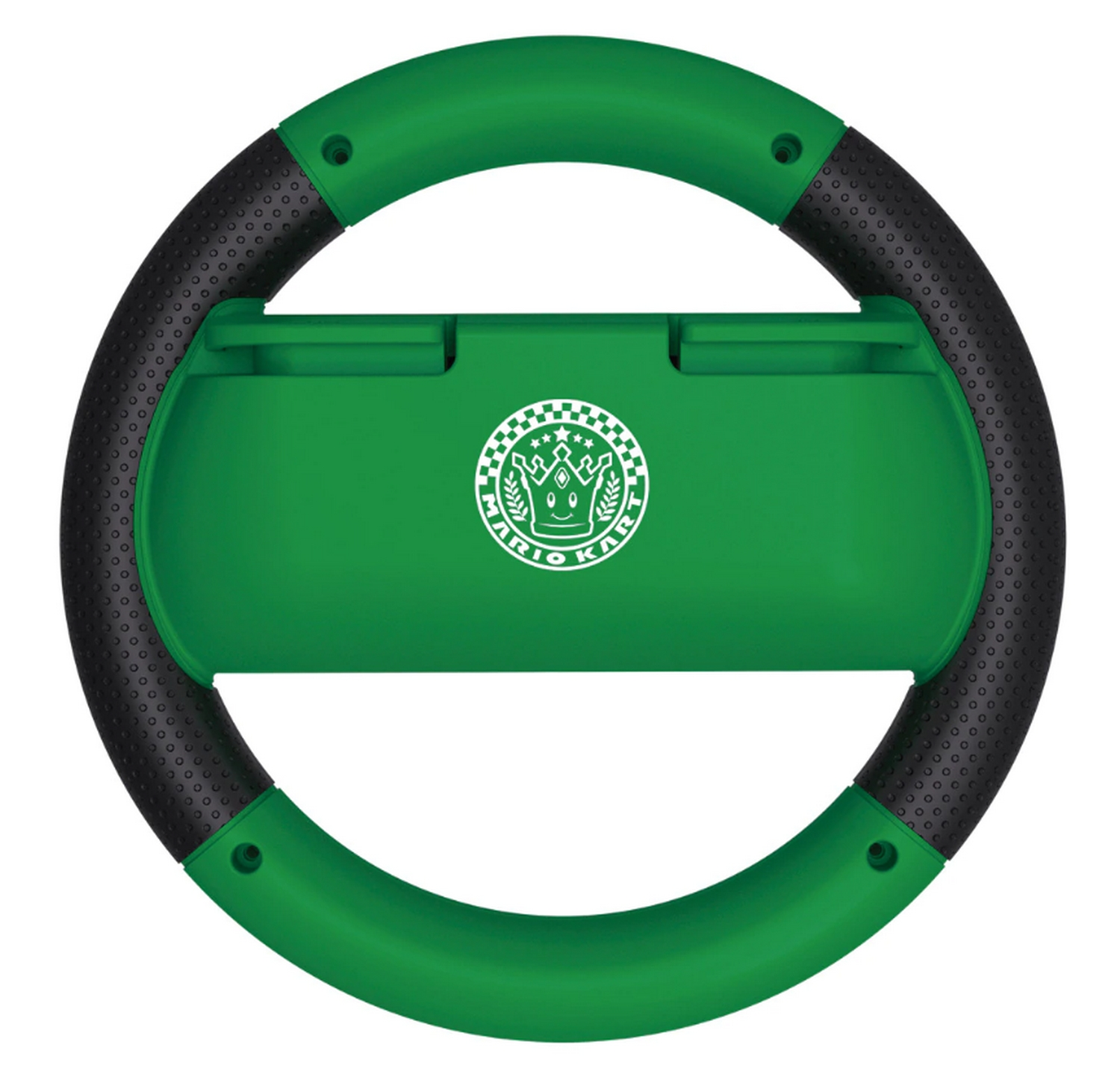 Volante verde de Mario Kart.