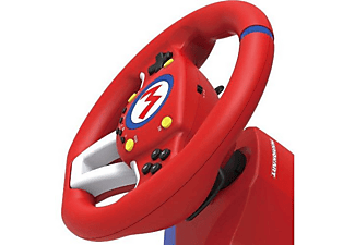Volante - Hori Mario Kart Racing, Para Nintendo Switch, Pedales, USB, LED, Rojo