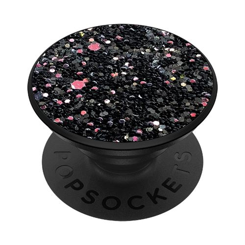 Soporte Adhesivo Popsockets sparkle black popgrip y agarre para tablets con un poptop intercambiable spring multi
