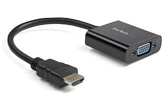 Adaptador - StarTech.com HD2VGAE2 Cable Adaptador Conversor de Vídeo HDMI a  VGA HD15 1080p
