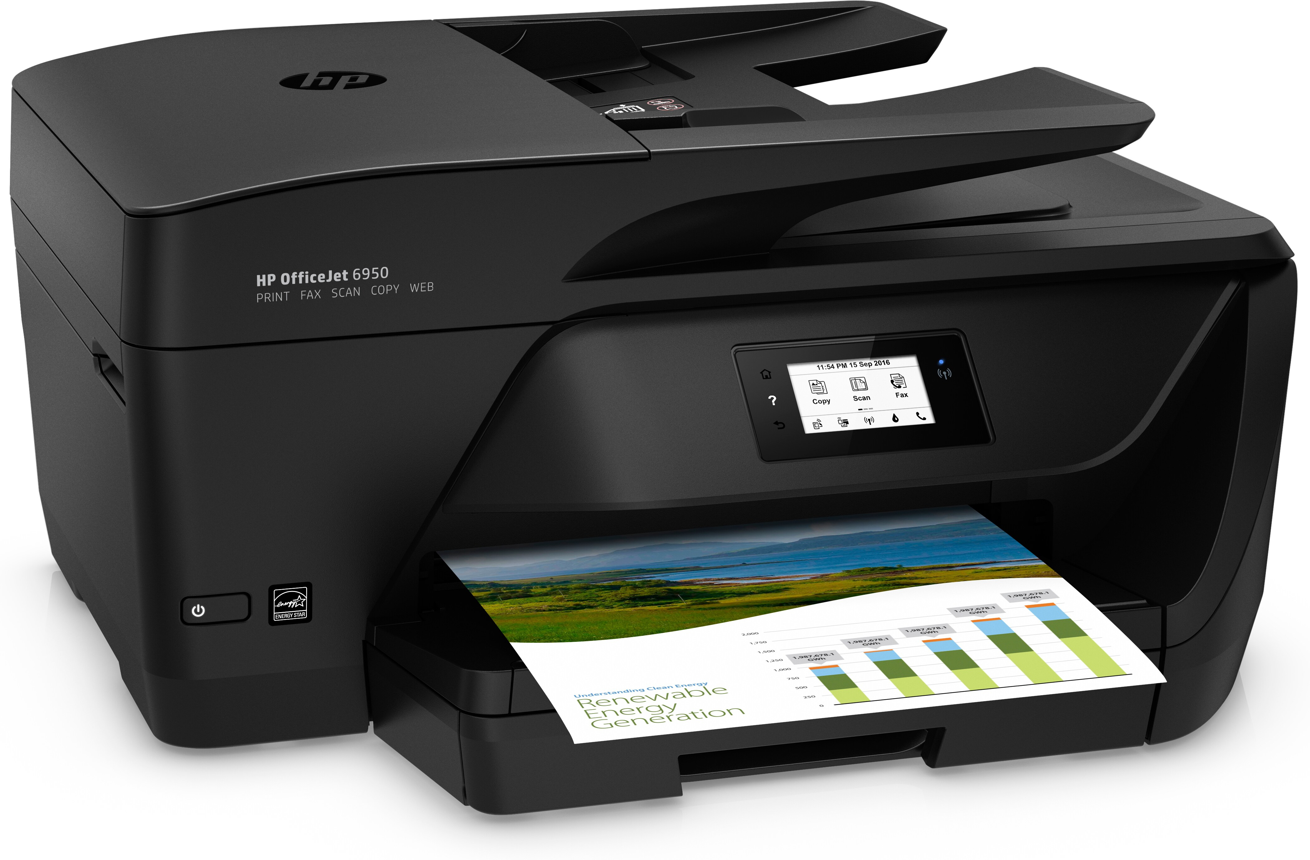 HP OfficeJet 6950 (Instant Ink) 4-in-1 Multifunktionsdrucker