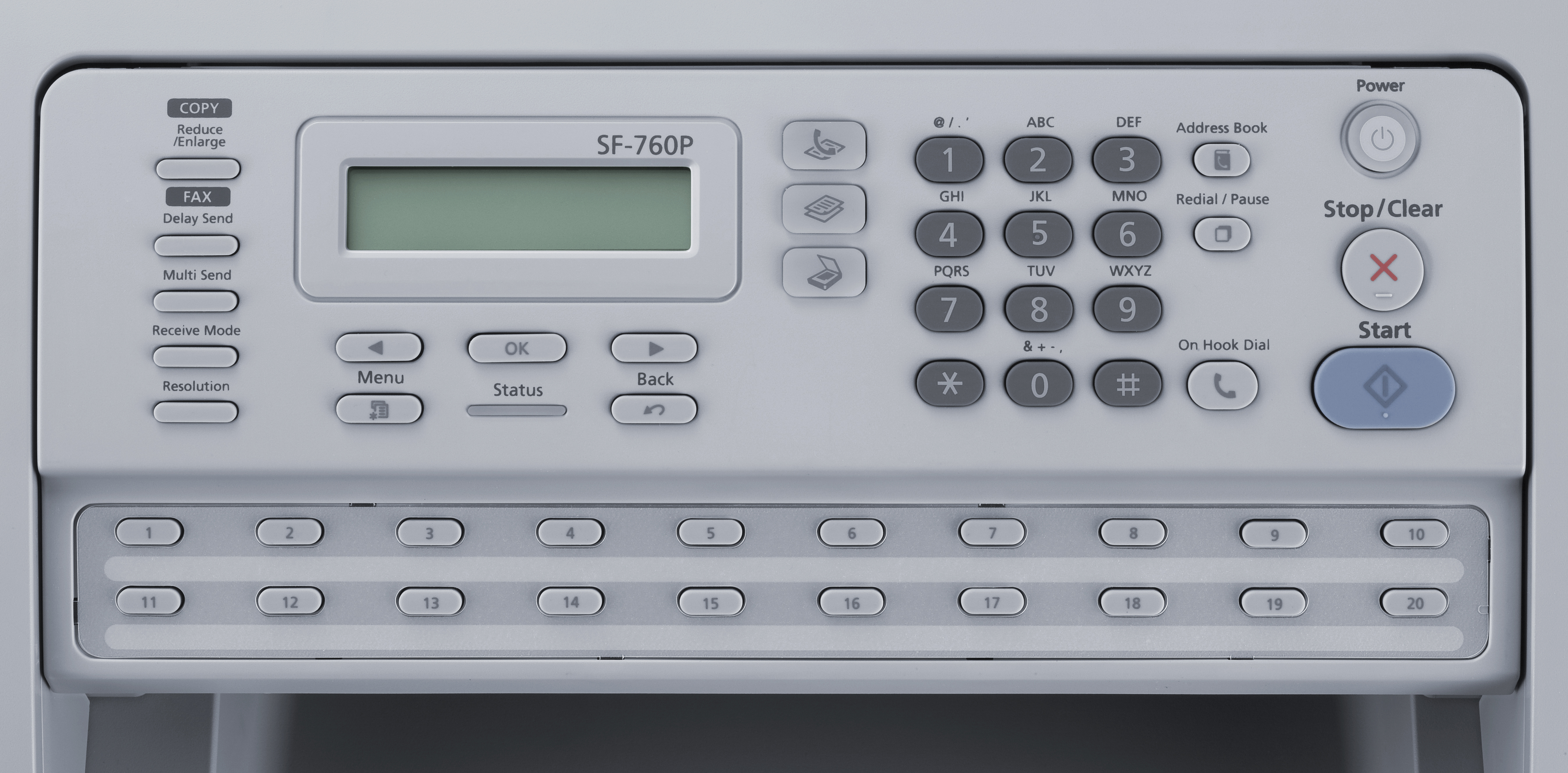 SAMSUNG SF 760 P/SEE Faxgerät