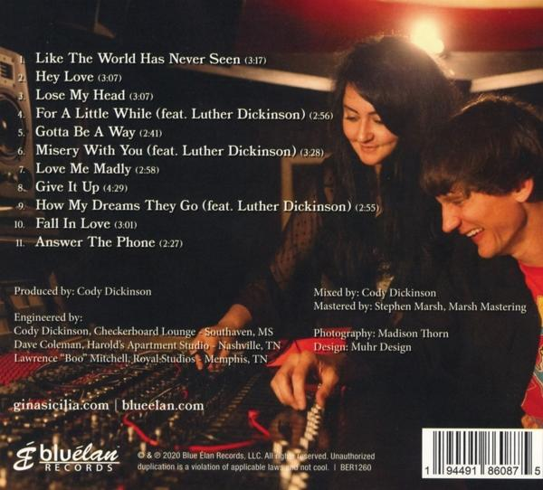 Gina Sicilia - Love Me Madly  - (CD)