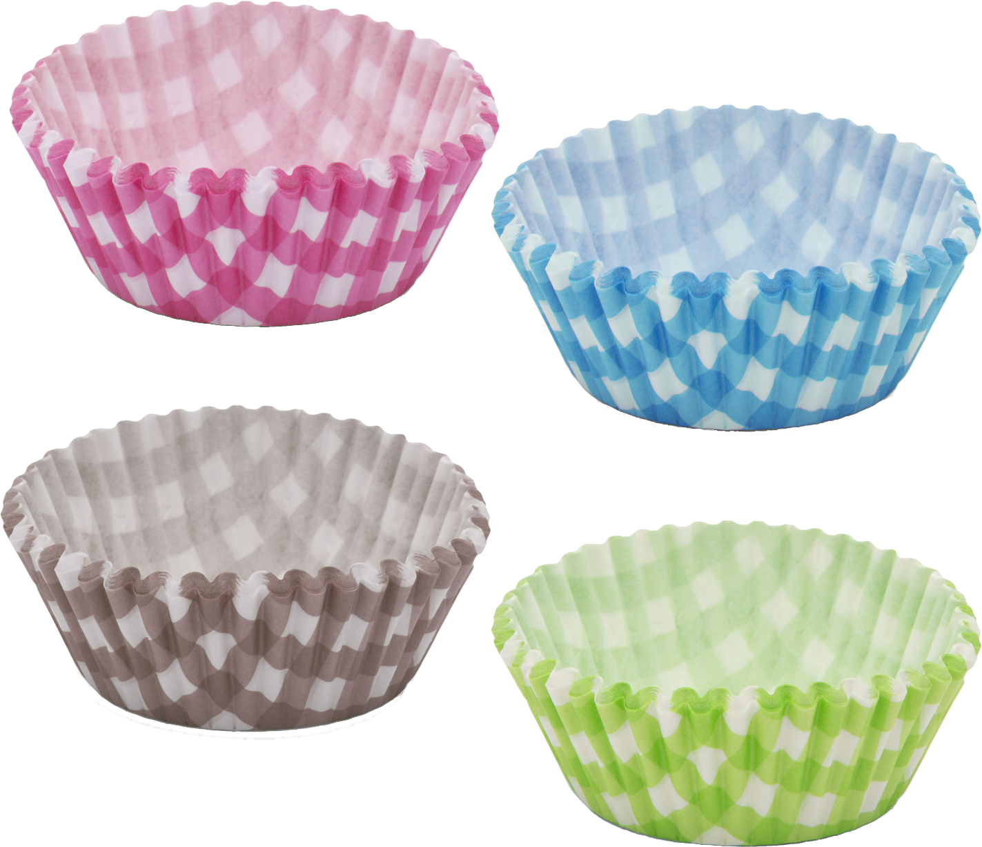 FAMILY POUND 57168S Muffin papír szett, kockás